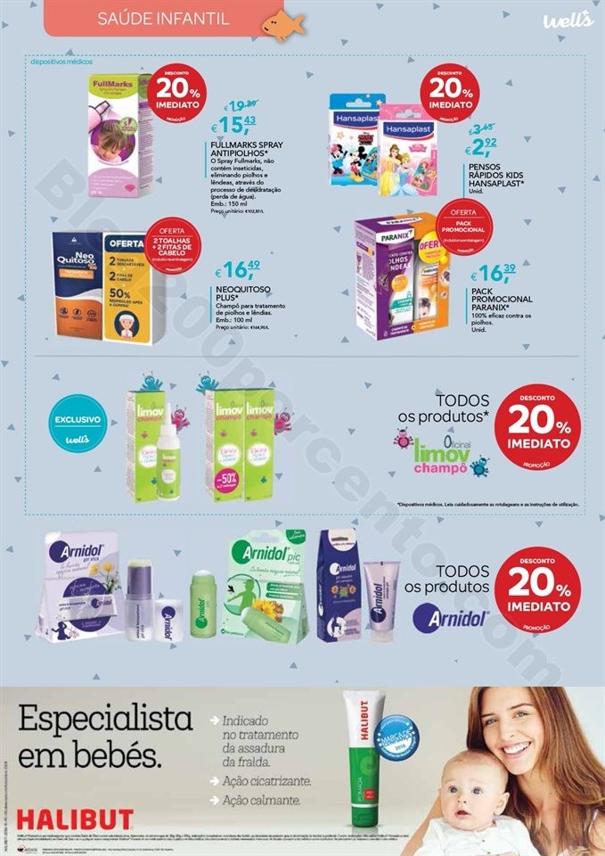 Antevisão Folheto WELLS Especial Bebé Promoçõe