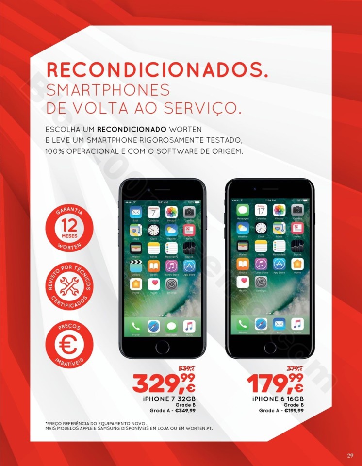 Antevisão Folheto WORTEN Mobile Promoções até 