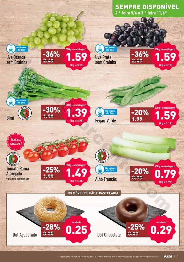 Antevisão Folheto ALDI Promoções a partir de 5 