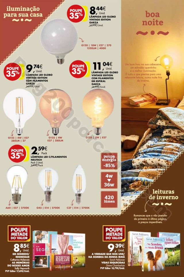 Antevisão Folheto PINGO DOCE Bazar de 18 janeiro 