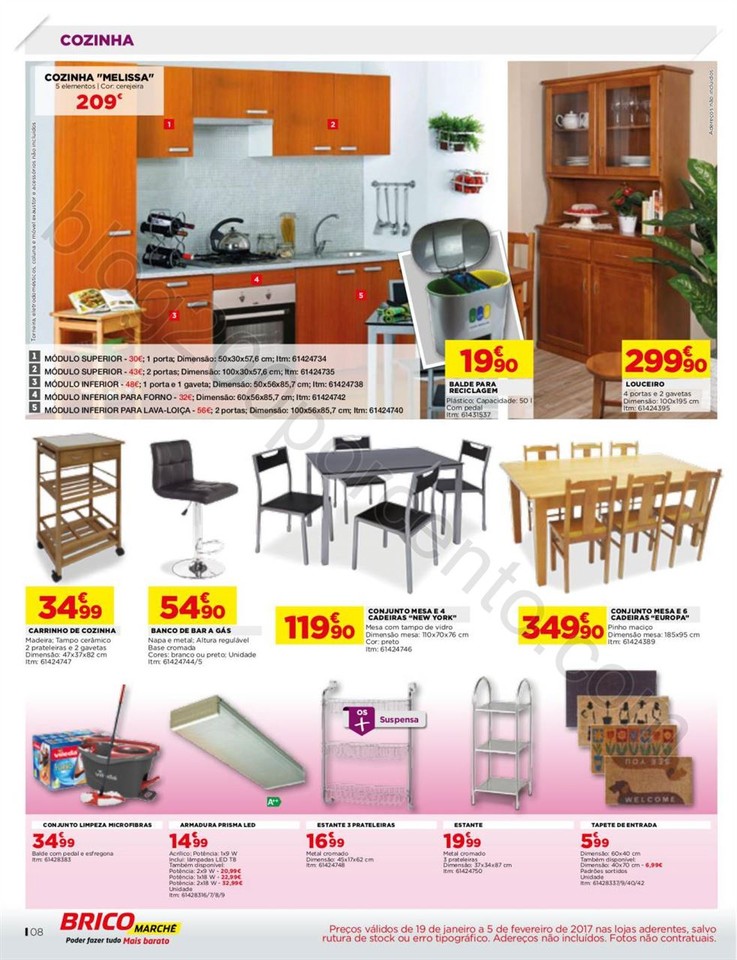 Antevisão Folheto BRICOMARCHÉ Promoções de 19 