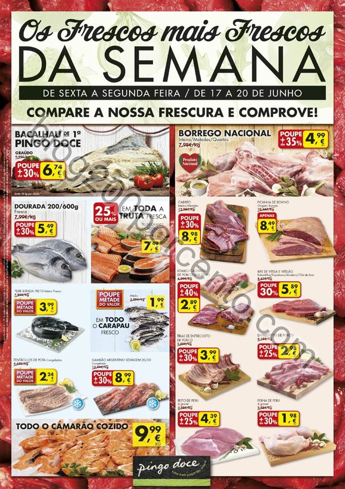 Antevisão Folheto PINGO DOCE Frescos promoções 