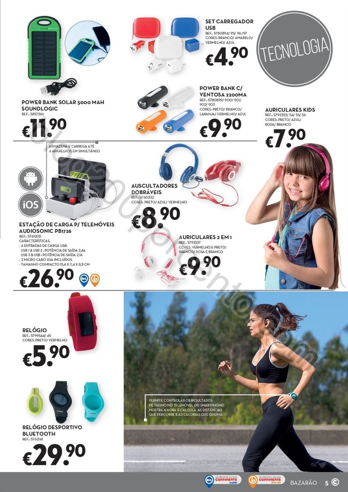 Antevisão Folheto CONTINENTE Bazarão promoções