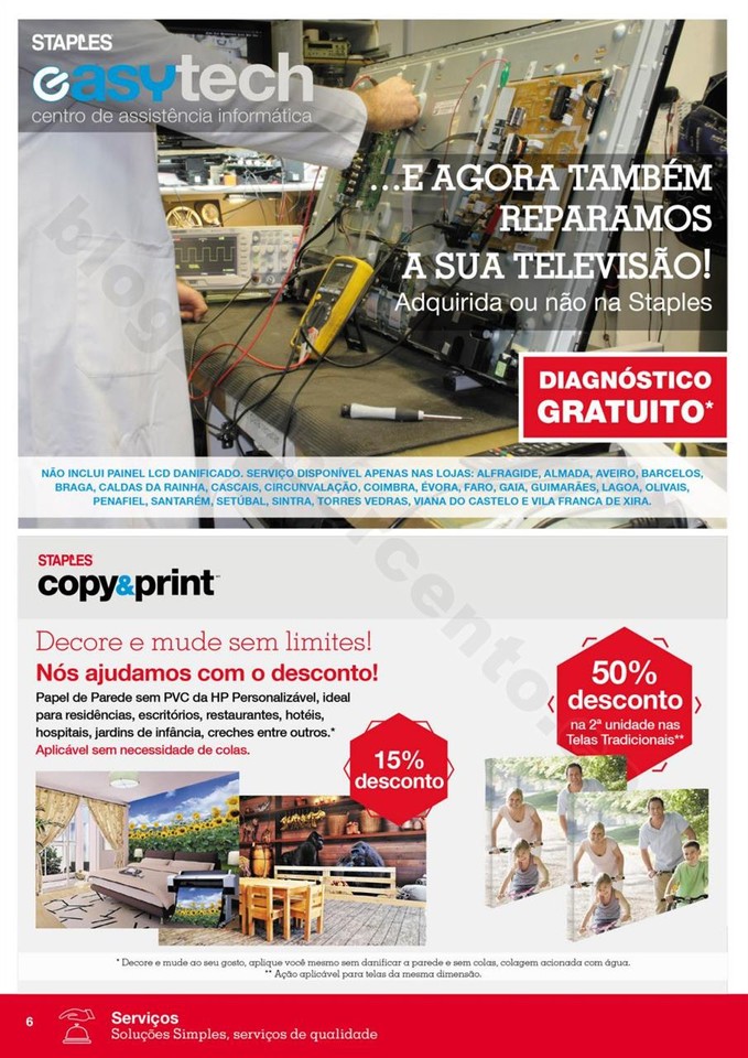 Antevisão Folheto STAPLES promoções de 2 a 10 o