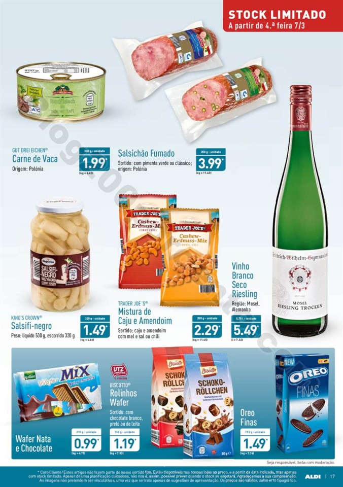 Antevisão Folheto ALDI Promoções a partir de 7 