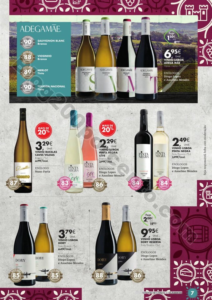 Antevisão Folheto PINGO DOCE Vinhos Promoções d