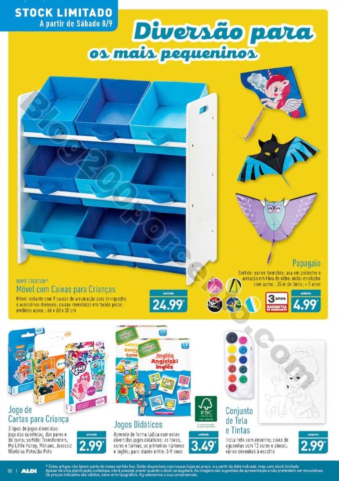 Antevisão Folheto ALDI Promoções a partir de 5 