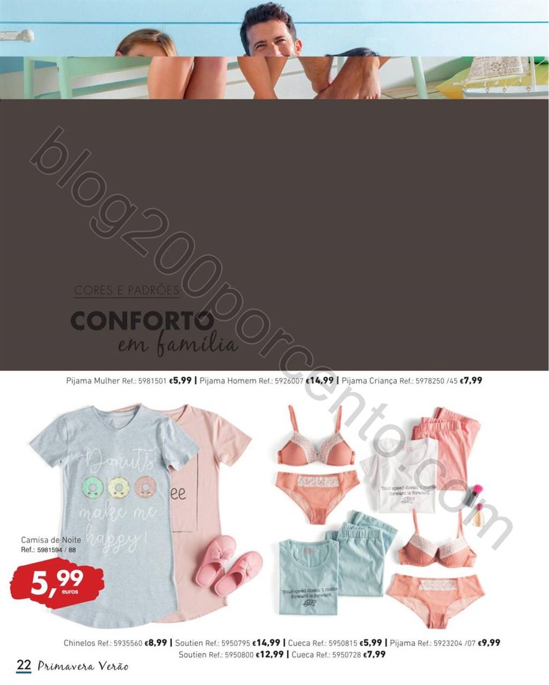 Antevisão Folheto CONTINENTE Primavera - Verão p