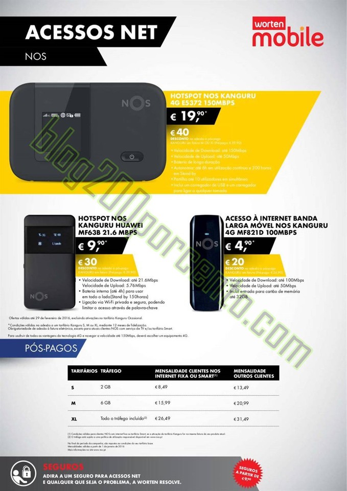 Novo Folheto WORTEN Mobile de 7 janeiro a 3 fevere