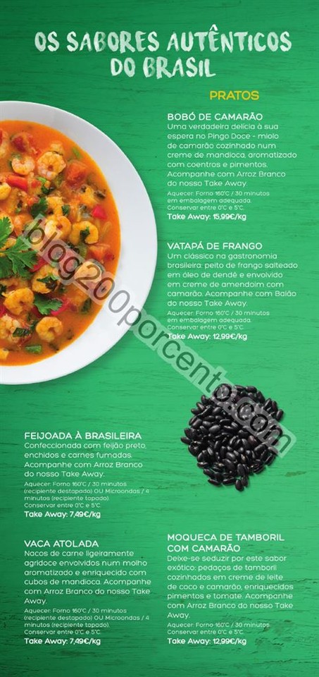 Novo Folheto PINGO DOCE Take Away promoções até