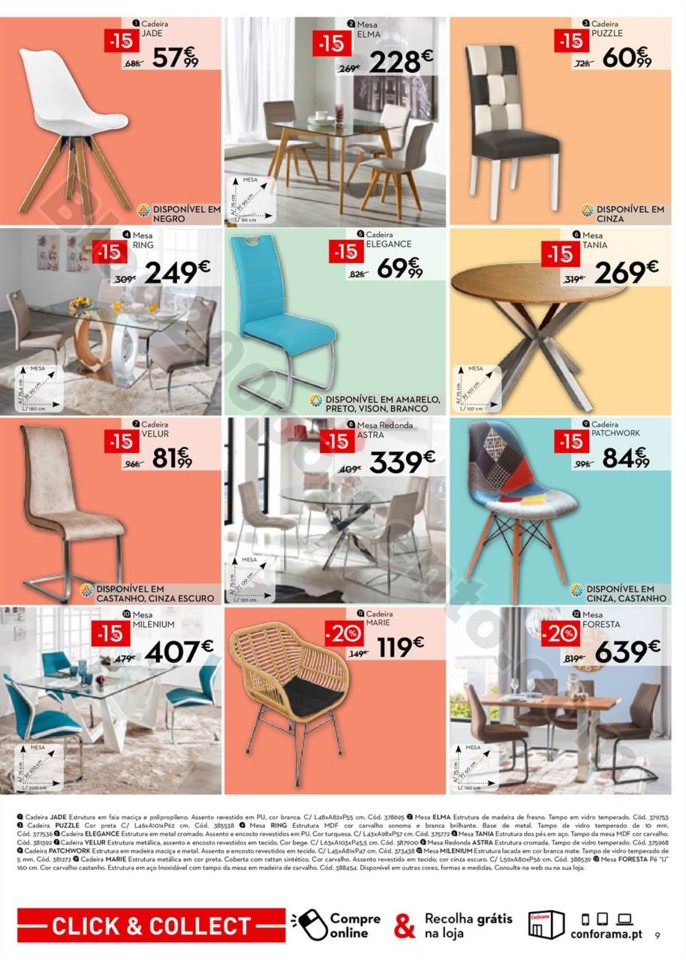 Antevisão Folheto CONFORAMA Promoções de 8 mar