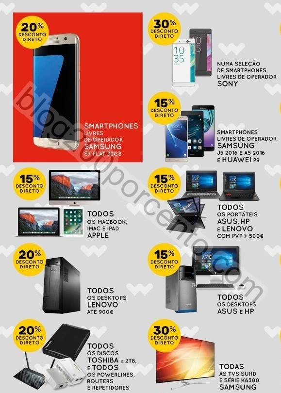 Antevisão Folheto WORTEN Mega Descontão promoç