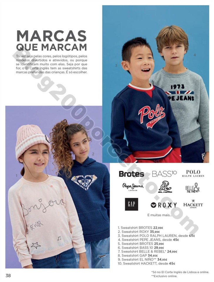 Antevisão folheto EL CORTE INGLÉS Promoções de