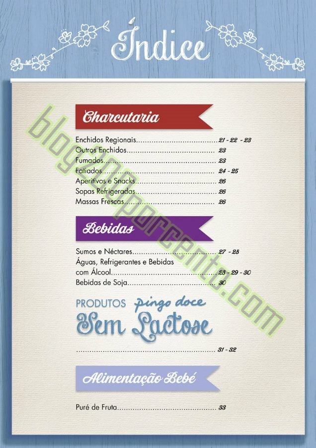 Novo Catálogo PINGO DOCE Sem Leite e Lactose 2016