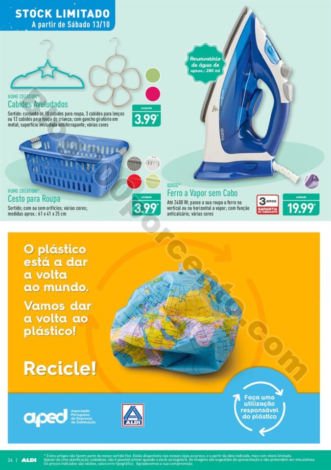 Antevisão Folheto ALDI Promoções a partir de 10