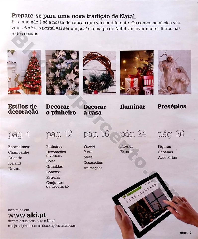 catalogo natal aki promocoes de 1 novembro a 10 de