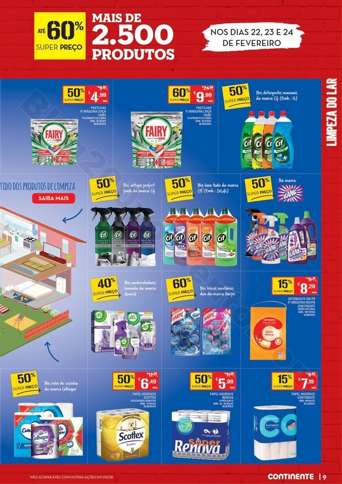 Antevisão Folheto CONTINENTE Red Weekend 22 a 24 