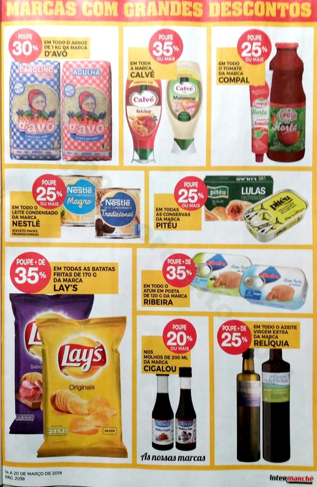 antevisão folheto intermarche promoções de 14 a