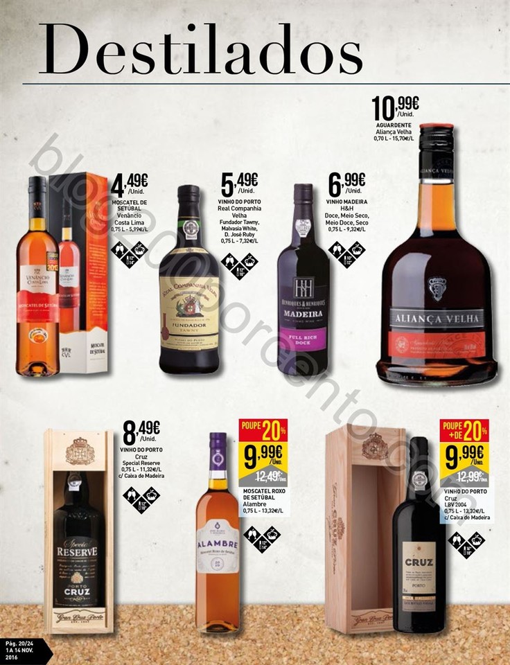 Antevisão Folheto INTERMARCHÉ Vinhos promoções