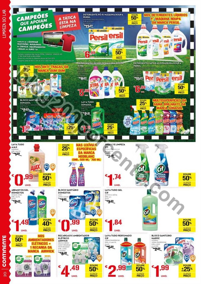 Antevisão Folheto CONTINENTE Promoções de 10 a 
