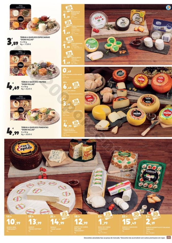 Antevisão Folheto E-LECLERC Feira Queijos Enchido