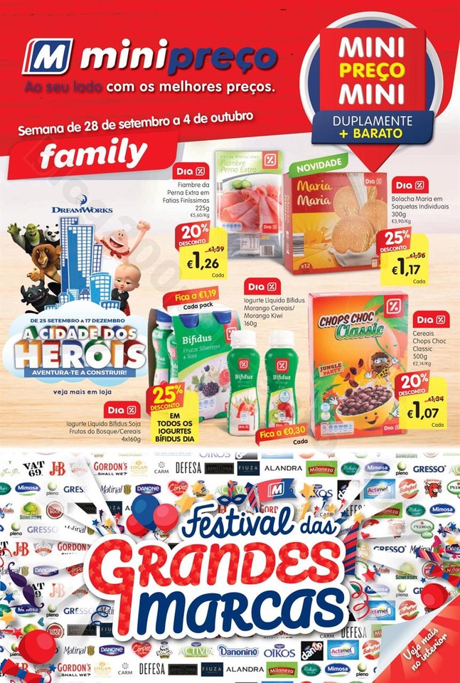 Antevisão Folheto MINIPREÇO Promoções 28 setem