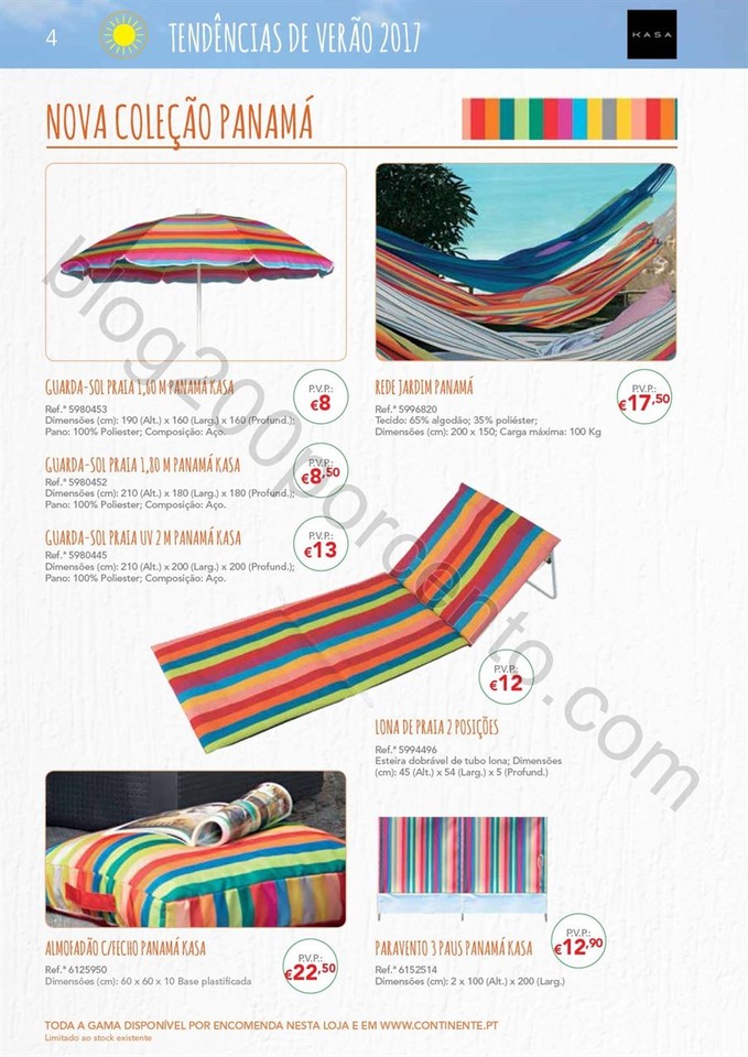 Novo Folheto CONTINENTE Ar Livre até 15 agosto p4