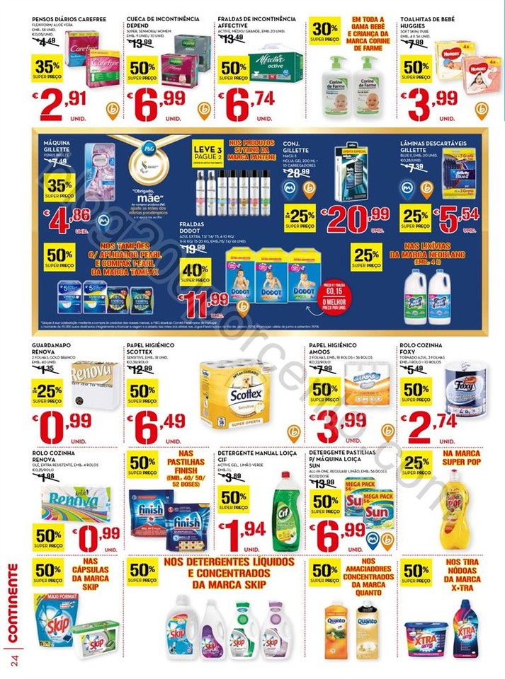 Antevisão Folheto CONTINENTE Promoções de 16 a 