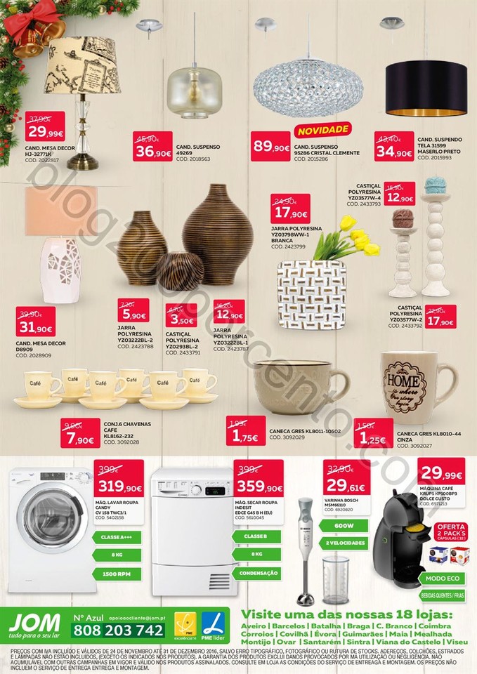 Novo Folheto JOM Promoções de 24 novembro a 31 d