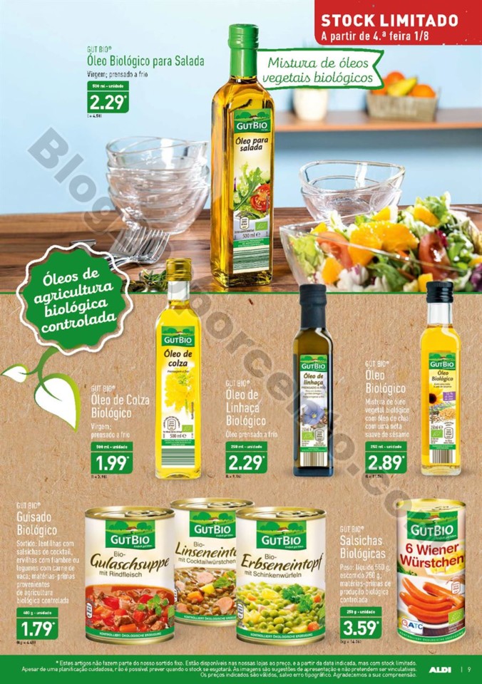 Antevisão Folheto ALDI Promoções a partir de 1 
