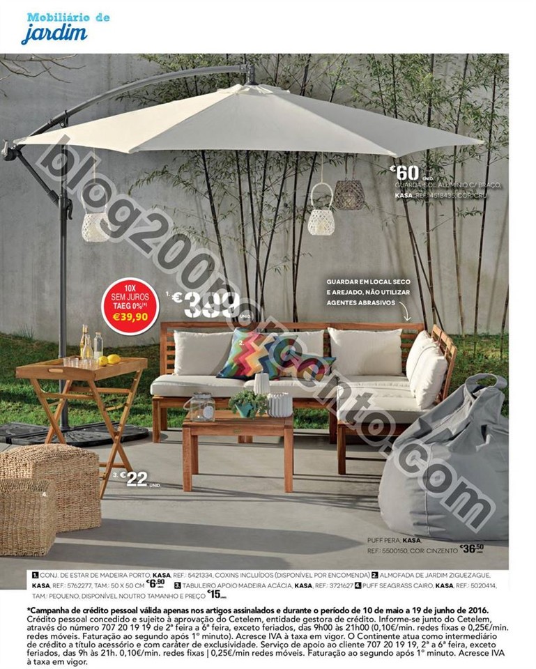 Antevisão Folheto CONTINENTE Ar livre de 10 maio 