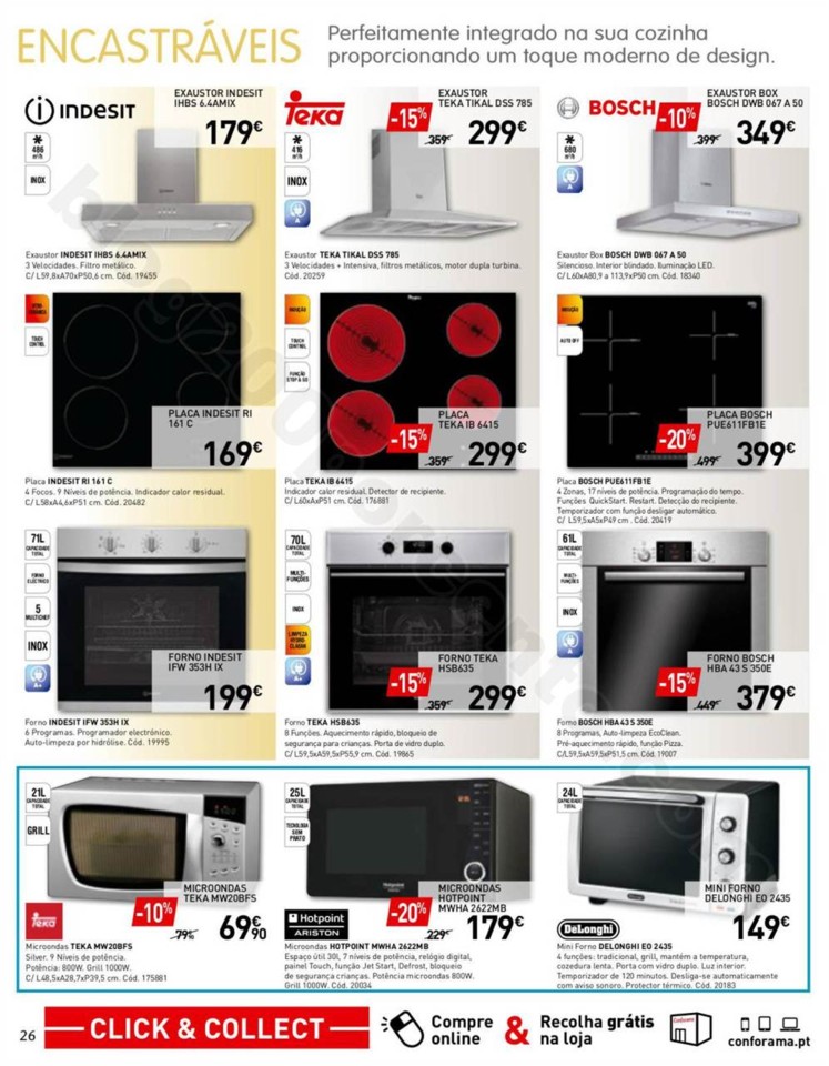 Antevisão Conforama promoções de 2 a 23 novembr