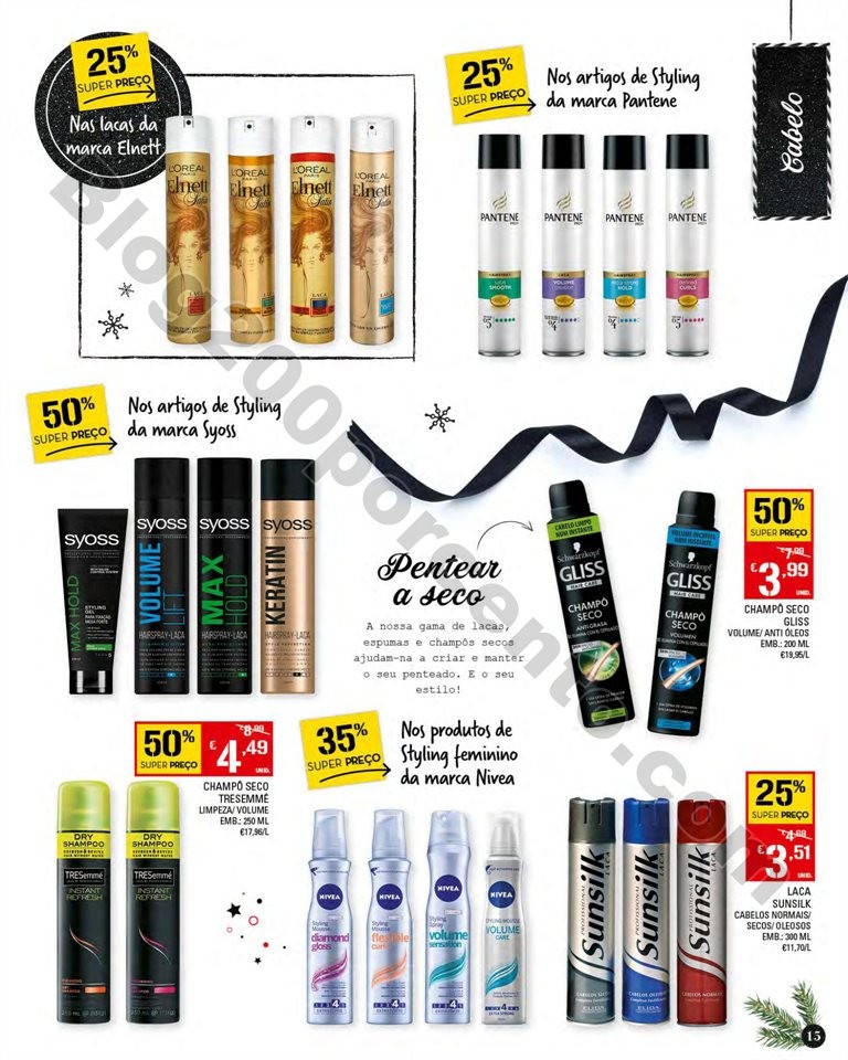 Antevisão Folheto CONTINENTE Fim de ano em Beleza