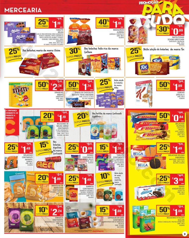 Antevisão Folheto CONTINENTE Madeira promoções 