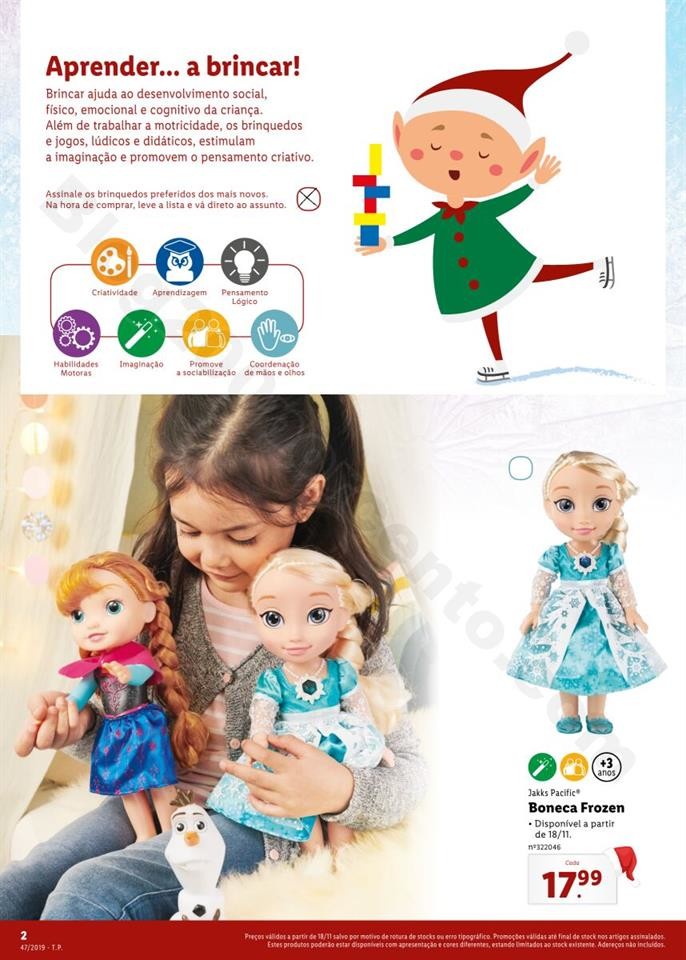 Antevisão Folheto LIDL Especial Brinquedos Natal 