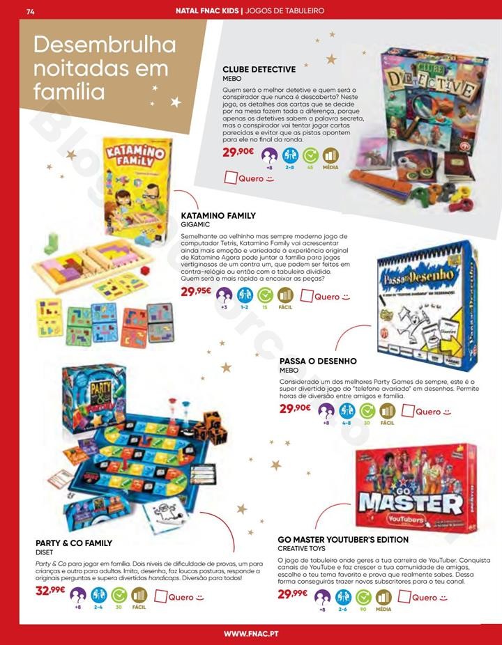 Antevisão Folheto Natal FNAC Kids promoções at