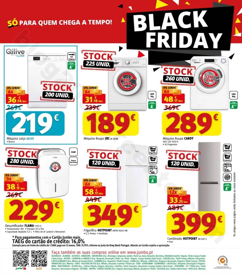Antevisão Folheto JUMBO Black Friday de 24 a 28 n