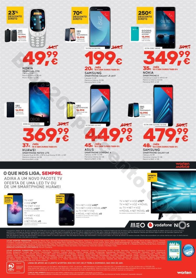 Antevisão Folheto WORTEN Promoções de 15 a 28 m