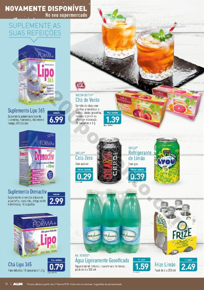 Antevisão Folheto ALDI Promoções a partir de 4 