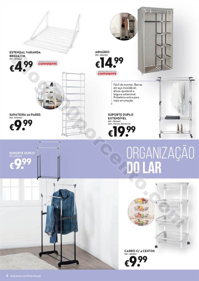 Antevisão Folheto CONTINENTE Bazarão promoções