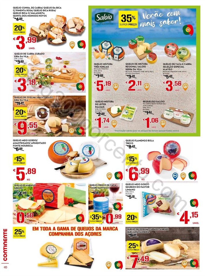 Antevisão Folheto CONTINENTE Promoções de 16 a 