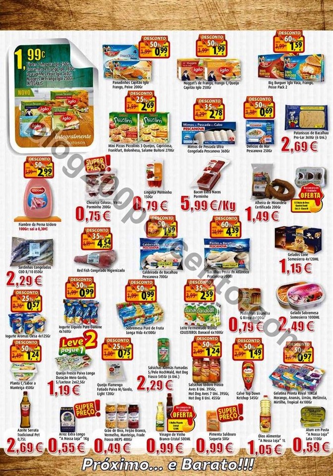 Antevisão Folheto A NOSSA LOJA promoções de 14 