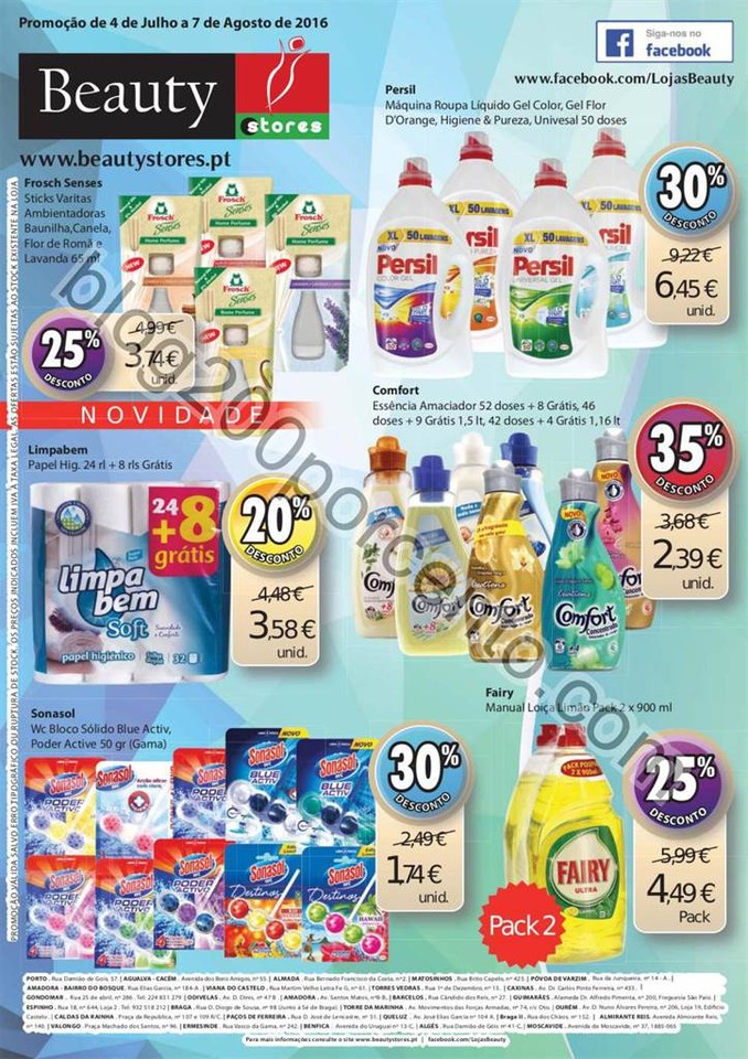 Antevisão Folheto BEAUTY STORES Promoções de 4 