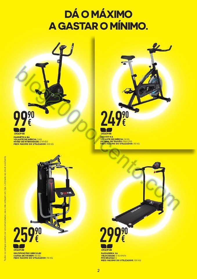 Novo Folheto SPORT ZONE Promoções até 31 outubr