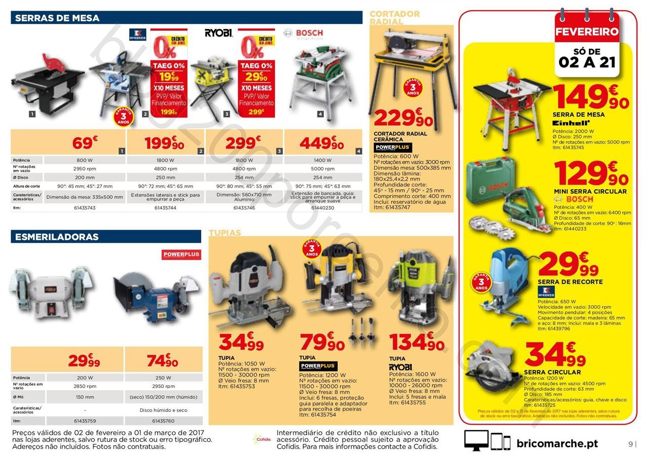 Antevisão Folheto BRICOMARCHÉ Promoções de 2 f