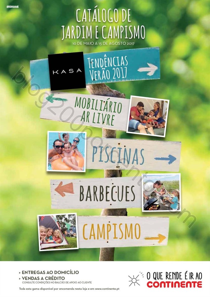 Novo Folheto CONTINENTE Ar Livre até 15 agosto p1