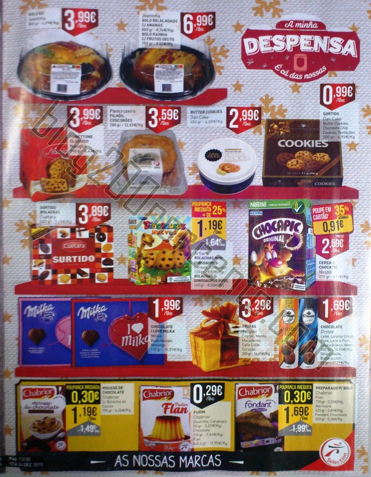 Antevisão Folheto INTERMARCHÉ Semana Natal de 17