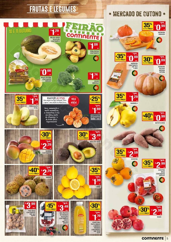 Antevisão Folheto CONTINENTE Promoções de 10 a 