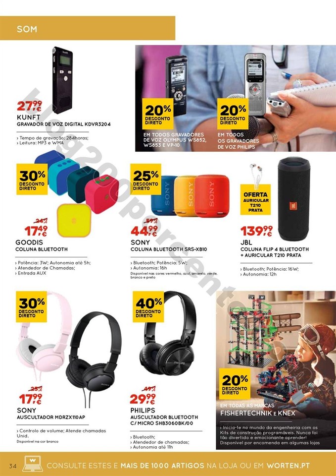 Antevisão Folheto WORTEN Regresso às aulas de 31