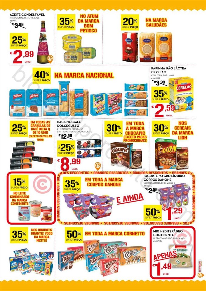 Antevisão Folheto CONTINENTE Fim de semana de 23 